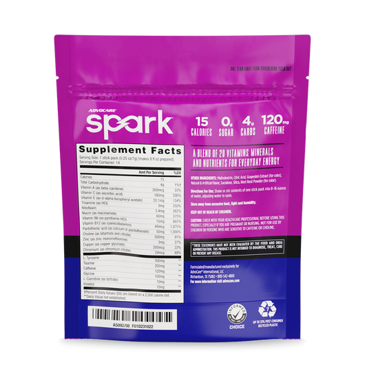 GRAPE SPARK ENERGY PACKS