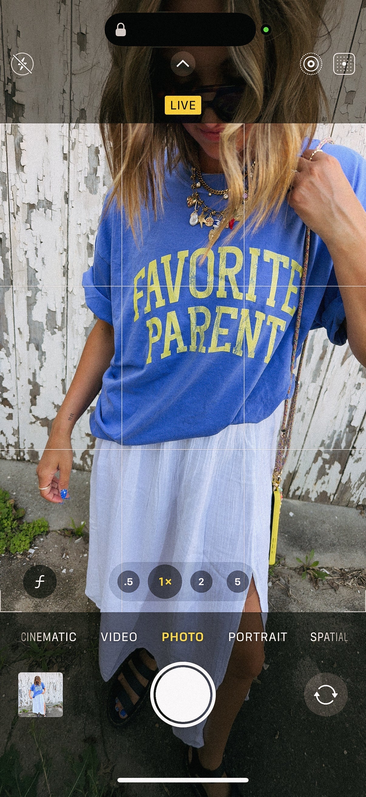FAVORITE PARENT GRAPHIC TEE
