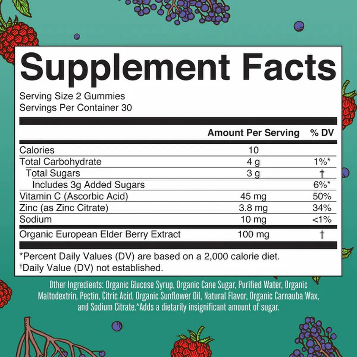 ORGANIC KIDS IMMUNITY GUMMIES