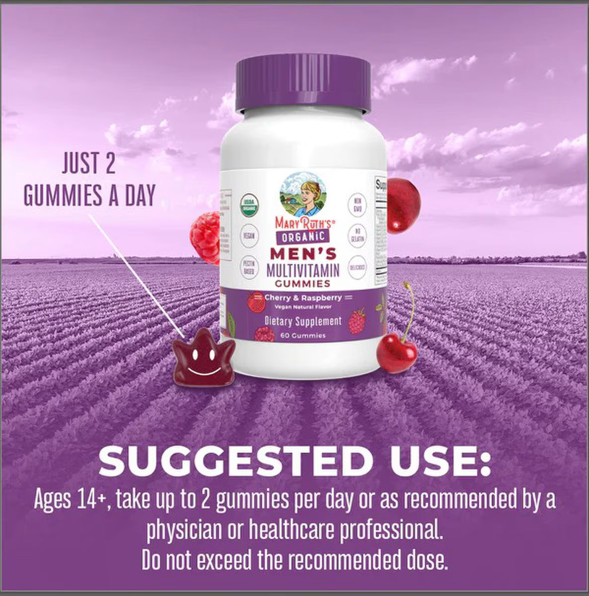 ORGANIC MEN'S MULTIVITAMIN GUMMIES