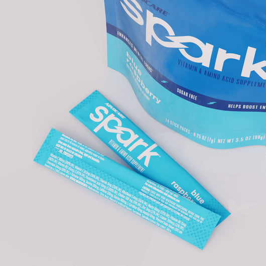 BLUE RASPBERRY SPARK ENERGY PACKS