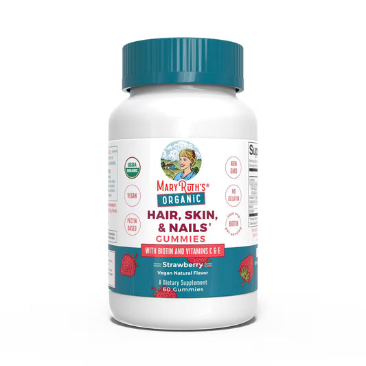 ORGANIC HAIR, SKIN + NAILS GUMMIES